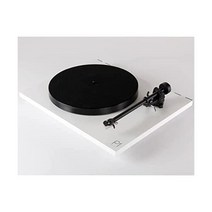 REGA REA 평면 1 턴테이블 카본 MM 카트리지 포함 매트 화이트