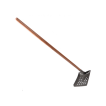 맨홀 청소 하수구 정화조 도랑 슬러지 오물제거삽푸개, 하수구청소(원형+나무손잡이)