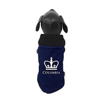 All Star Dogs 901428 NCAA 컬럼비아 라이온스 대학교 강아지 외투 코트, Small