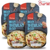 쉐프엠 베이컨 까르보나라 230gX4개, 230g, 4개