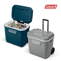 콜맨 316시리즈 65쿼터 하드쿨러/ 3000006476 3000006477 / coleman 316 Series 65-Quart Hard Cooler /바퀴아이스박스, SPACE 블루 3000006477