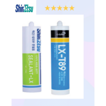 신에츠 실리콘 렉산 LX-T89 270ml 외장 샌드위치판넬 내외장공사 아파트외벽 방수용 실리콘, LX회색