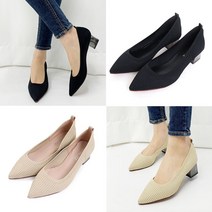 제시슈 조쉬 여성미들힐4.5cm 뽀족코 스틸레토힐