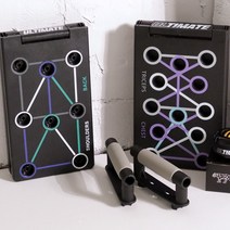 티메이트 푸쉬업바 + 울티드볼 세트 가슴 코어운동 TMST02, 푸쉬업바 울티드볼 SET, 블랙