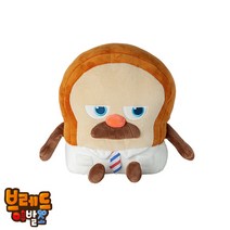 브레드이발소 인형 캐릭터 봉제 애착, 브레드 인형 25cm