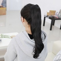 [지더블유]지더블유 포니테일 집게 가발 자바니즈 JP://JP1F28C5 가발 여성가발 패션가발 반가발 부분가발, 골드브라운, 1