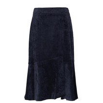 [행복한백화점][씨(SI)]벨벳 롱플레어 스커트 NA SDSAY2309