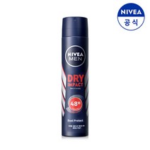 니베아 맨 데오드란트 스프레이 드라이 임팩트 200ml, 1개
