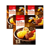 그릭슈바인 치즈비프 함박스테이크 254g 3개, 상세페이지 참조