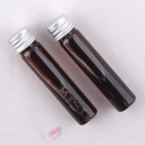 WH72 샘플병 25ml 은색캡 100개 (약 지름 2.1cm x 높이 9.2cm x 마개 1.8cm)