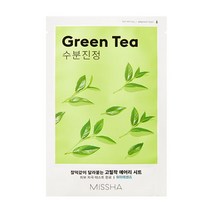미샤 에어리 밀착 시트마스크 1매 그린티