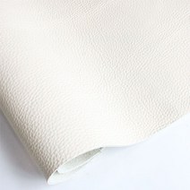 룽고가죽 재단원단 천연소가죽 오플무늬 7색 30X35cm 3장-공예 공방 소품 악세사리 연습가죽, 아이보리