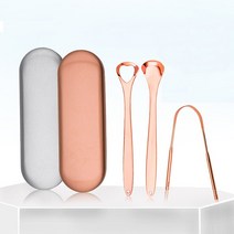 라라메이드 스테인리스 혀클리너 혀닦기 입냄새 예방, 실버