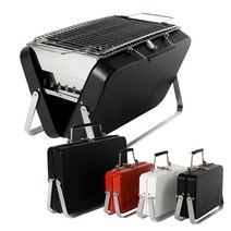 캠차 감성캠핑 가방형 화로대 그릴, 화이트