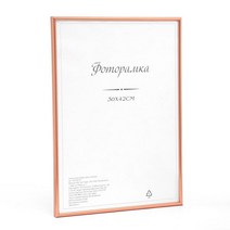 아트박스/위드마켓 아트픽처 벽걸이 사진 액자(A3) (로즈골드)