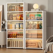 여아 서랍장 3단 키즈 주니어 아동용 장난감 캐비닛, 50 페이스 폭 - 퓨어 화이트  2층