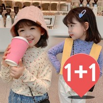 더사랑이 플라워쫄티셔츠1+1