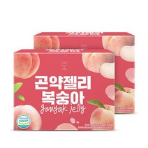 참앤들황토농원 데이앤 복숭아 곤약젤리 130mlx20포 벌크, 없음