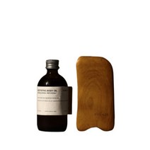 톤28 바디오일 100ml & 샌달우드 괄사 세트 바디괄사, 상상 바디오일 + 괄사 세트