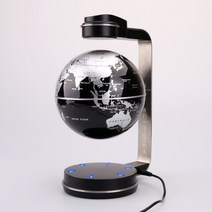 YCS1229 키네틱아트 세계지도 행성모빌 키네틱 아트 뉴턴의요람 무한동력 식당개업선물 진자 뉴턴의요람 여자아이방꾸미기 남자아이방꾸미기 라크라메 오페르툼 자개모빌, C.서스펜션 지구본 (클래식 블랙)