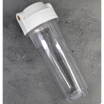 TAPPS 투명하우징 10인치 신주나사타입 PET 재질, 1개