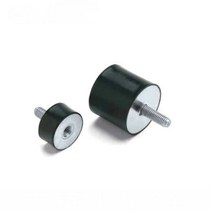 방진고무패드 고무발 스프링 진동 방지 1pcs M3 M4 M5 M6 고무 충격 마운트 8/10/15/20/25mm 금속 안티 보, [02] M4x10mm 10x10mm, 02 M4x10mm - 10x10mm