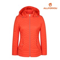 올포유 콜드 스프링 올포유 여성 후드 탈착 퀼팅 패딩 점퍼 AWJUI5312-301_G
