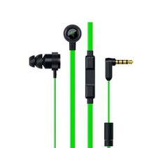 Razer Hammerhead Pro V2 이어폰 용 헤드폰 마이크 헤드셋 게이머 스포츠 게임 유선, with ios cable