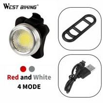 자전거 부품 용품 전기자전거슈퍼 밝은 usb 충전 라이트 세트 led 헤드 프론트 램프 리어 테일 라이트 방수 사이클링 랜턴 액세서리, 스타일 c