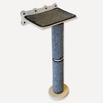 [브리스캣] 윈도우캣 창문에 붙이는 흡착식 창문캣타워 창문선반 낭만뷰 캣폴 스크래처 CWS04, 그레이