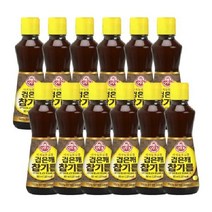 오뚜기 검은깨 참기름 160ml 12개 별의별굿즈