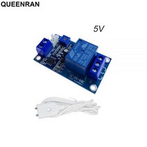 누수탐지기 스마트 홈 오버플로 감지를 위한 물 센서가 있는 12v24v5v 감지기 회로 기판 릴레이 모듈, 24v 보드 및 센서