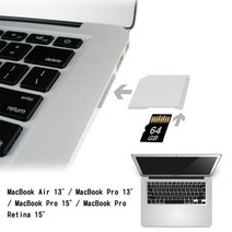 Macbook Air MicroSD TF 용 Microsd 어댑터 SD 카드 메모리 카드 휴대용 변환기 어댑터, 옵션선택MB