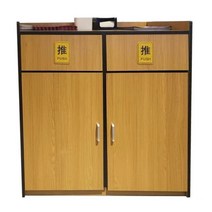 깔끔한 사무실 탕비실 셀프 바 커피 수납장 리턴바, 1개, A-115X110X55