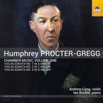 [CD] 험프리 프록터-그렉: 바이올린 소나타 1~3번 (Humphrey Procter-Gregg: Chamber Music Vol. 1)