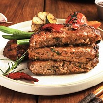 떡갈비 함박 수제 스테이크 육즙 가득 패티 120g, 순한맛 120g 5매입, 1개