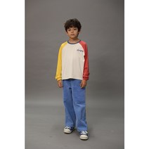 매직에디션] 덕콰이어트 라글란컬러블럭티셔츠 DQ33-TS104