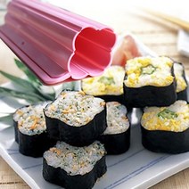(일본)카이 꽃모양 김밥틀 김발 김밥만들기 김밥말이