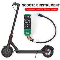 전동 킥보드 2발 10인치 접이식 휴대용 성인 대리기사 ninebot max g30 킥 전자 스쿠터 액세서리용 전기 스쿠터 교체 부품 대시보드 블루투스 호환 회로 기판, 3-없음