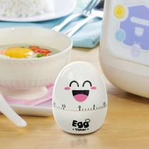 계란 타이머 화이트 계란타이머 부엌타이머 요리용타이머 타이머