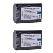 NP-FH50 NPFH50 소니 NP-FH30 NP-FH40 NP-FH70 NP-FH100 및 DSC-HX1 HX100V HX200 HX200V DSLR-A230 A290 A330, [02] 2 batteries