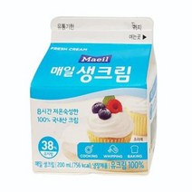 매일 생크림 200g, 일반포장 동절기만, 1개