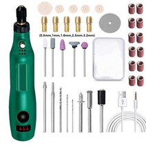 임팩드릴 충전 전동 미니조각기 다용도 소형 USB 미니 전기 드릴 도구 무선 로타리 키트, 3 speedGrenn36pcs