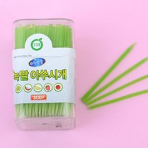 천연 소재 녹말 이쑤시개 300p 2개 일회용요지추천, 상세페이지참조