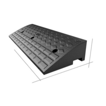 주차장 경사로 차랑 진입 고무판 경사판 안전주차용품, 길이 100×폭 25×높이 4cm