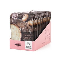 원더푸드 강아지 건강죽, 소고기 버섯죽, 6개