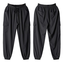 애니진 여성 여름 시원하고 가벼운 쿨스판 아이스 카고 조거팬츠 CO0313