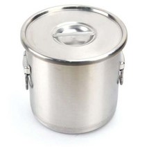 [Su♭] 스텐 식깡 육수통 국통 소도와 들통 대용량 8gal 식당용곰솥 곰솥 밀폐통 식당용 업소용 레스 밀폐 _Πj_ea, Яn_8갤런