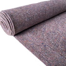 단열 두꺼운 담요 펠트 농업용 잡초 제초 매트 부직포, 회색 200g 폭 2m 길이 40m 1롤, 1개