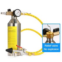 자동차 차량용 정비 공구 복스 세트 차량 에어 컨디셔닝 파이프 청소 병 A/C 플러시 캐니스터 유지 보수 도